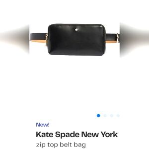 📉📉New! Kate Spade New York zip top belt bag
